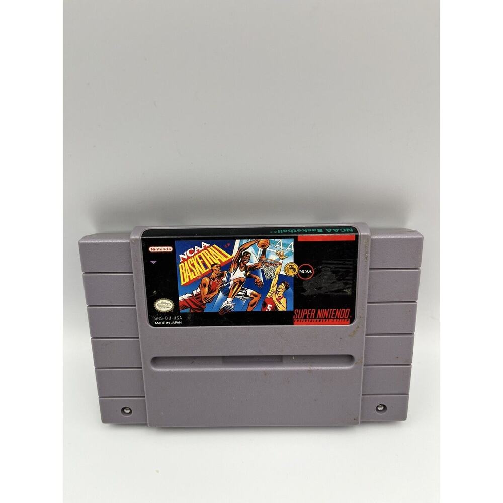 NCAA Basketball (Super Nintendo Entertainment System, 1992) Tested